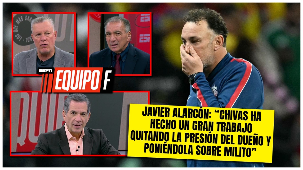CHIVAS suma TRES partidos sin GANAR ¿se ESTANCÓ y TAMBALEA el proyecto de GABRIEL MILITO? | Equipo F