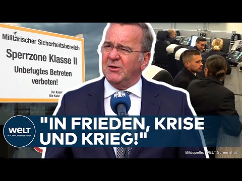 ROSTOCK: Pistorius eröffnet neues Marine-Hauptquartier! "Ostseeraum ist gefährdet!" | Bundeswehr
