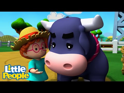 Sofie Helps Out The Animals on The Farm | 2 Hours of Preschool Learning | Little People Fisher Price - Kids TV Series, Kingdom Kids Zone - Little People - Fisher Price