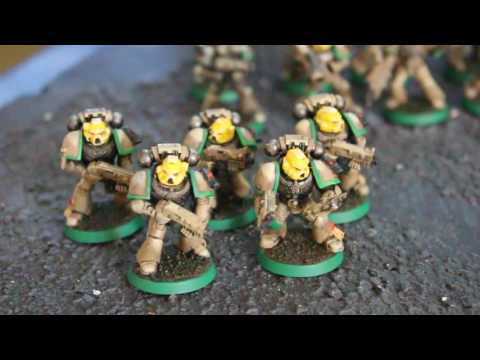 Desert Skulls Space Marine Army (link below for purchase info)
