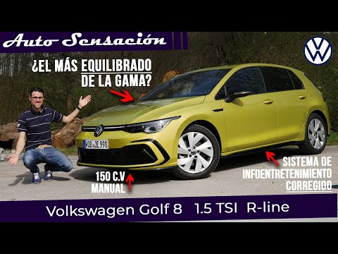 Prueba Volkswagen Golf 8 1.5 TSI R-Line 2022. ¿La mejor versión del VW Golf 8 ?
