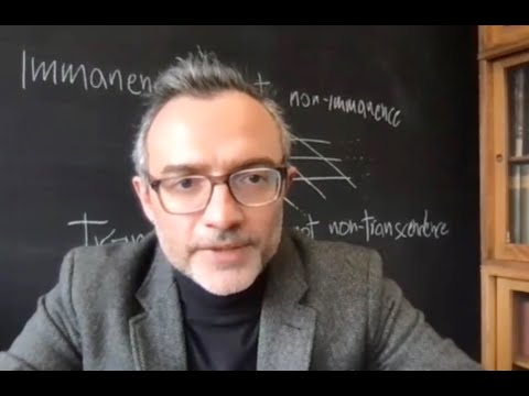 Eternity and Immanence in the Thought of Emanuele Severino -- Prof. Andrea Righi