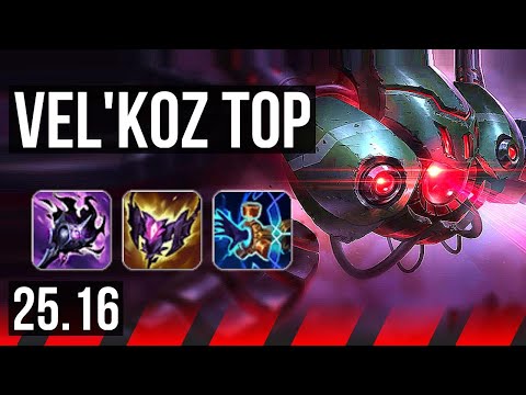 VEL'KOZ vs DR. MUNDO (TOP) | EUW Master | 25.16