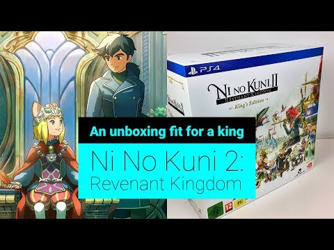 Unboxing The King's Edition of Ni No Kuni 2