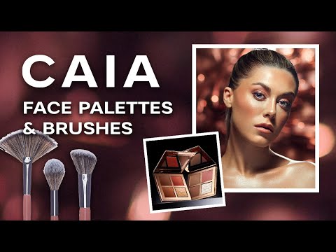 CAIA COSMETIS FACE PALETTES + FACE BRUSHES | Sassy, Classy, Edgy & Cute