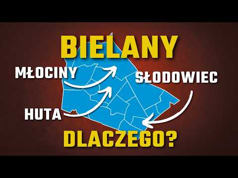 What do the names of the housing estates in Warsaw's Bielany district mean?