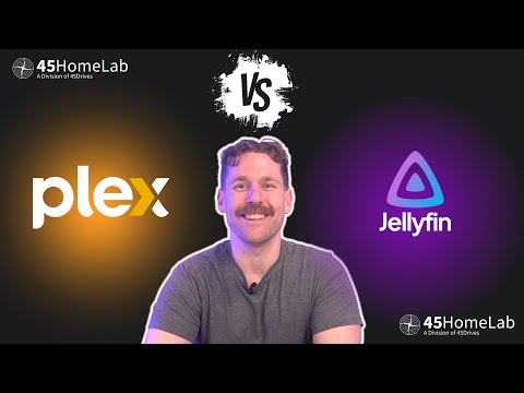 45HomeLab - Plex vs Jellyfin: Which Should YOU Choose?