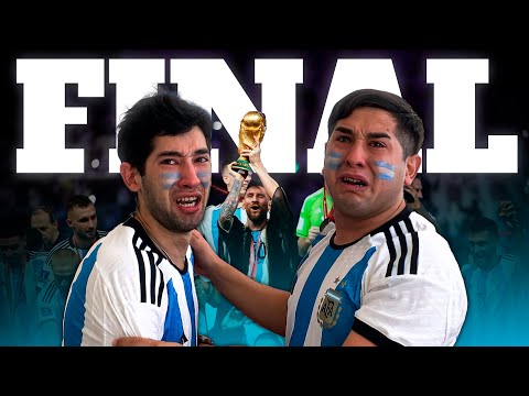 ARGENTINA 3 - 3 FRANCIA (4 - 2) - REACCION DE HINCHAS ARGENTINOS - FINAL DEL MUNDIAL 2022