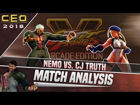 SFV AE Match Analysis: CEO 2018 - Nemo vs. CJ Truth
