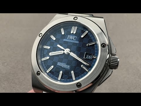 IWC Ingenieur Auto 40 Blue Dial (IW3289-07) IWC Watch Review