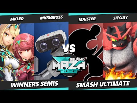 Delfino Maza 2023 Top 8 - MkLeo & MkBigBoss Vs. Maister & Skyjay  - Smash Ultimate - SSBU