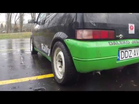 Fiat Cinquecento swap 1.2 8V 85KM VIII runda KZK o Puchar AŁ Motodrom GoPro5 1080p 60fps stab