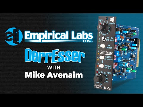 Empirical Labs EL-DS DerrEsser 500 Series De-Esser Module 2010s - Black image 4