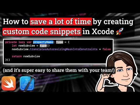 How to save a LOT of time by using code snippets in Xcode 🚀