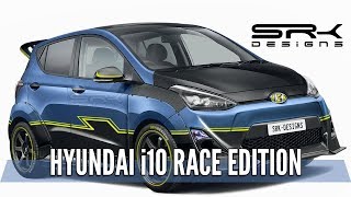 Hyundai i10 Race Edition - Rendering - Making Video | SRK Designs