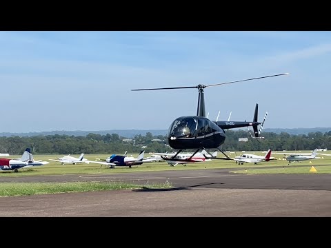 Robinson R44 Land for Gas