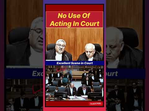 No use of acting in court | Very rare scene in courtroom #judge#lawyer#argument#court#legalcourts