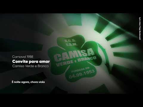 Camisa verde e branco 1988