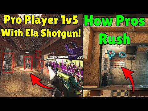 Ela Shotgun Vs. 5 PRO Players, Who Will Win? | Hot Hatch Rush By a Pro Team - Rainbow Six Siege