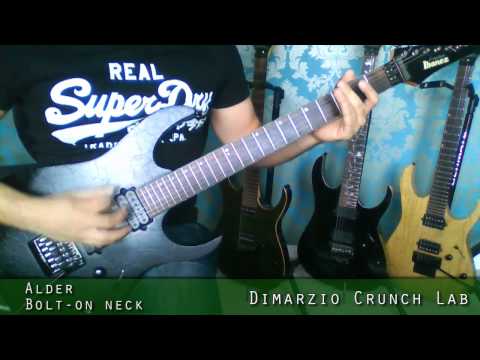 EMG vs Dimarzio Pickup Comparison - D-Sonic, Crunch Lab, EMG85, EMG81, Tone Zone