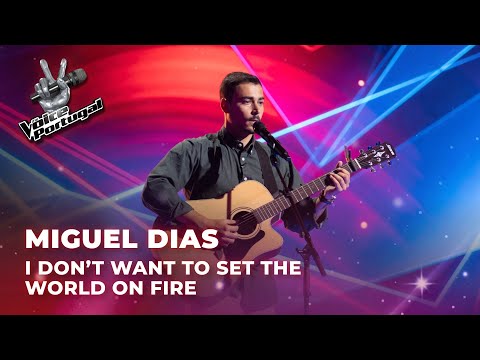 Miguel Dias | “I Don’t Want to Set the World on Fire” | Blind Auditions | The Voice Portugal 2023