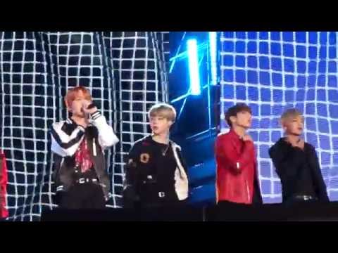 [방탄소년단/지민]161008 DMC 코리안뮤직웨이브 런 쏘리쏘리 직캠