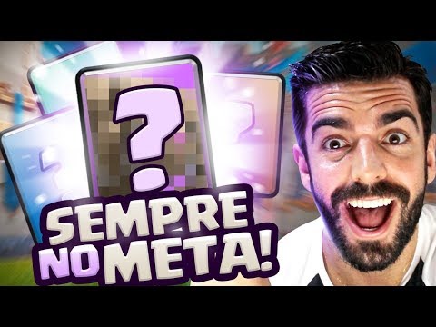 (VÍDEO CERTO) ESTE DECK NUNCA SAI DO META DO CLASH ROYALE!