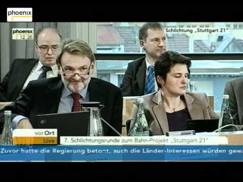 26.11.2010 S21 Schlichtung, Teil 4 (von 12.00 bis 13.00 Uhr)