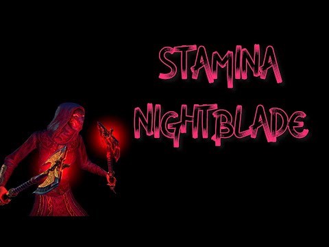 ESO PVE Stamina Nightblade Build 82.9k DPS- Greymoor