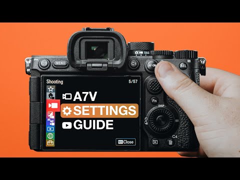 Sony A7V Setup - FULL MENU WALKTHROUGH