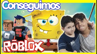 COMO FUGIR DO BOB ESPONJA   (Escape Spongebob obby Obby Parkour!)
