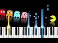 PAC MAN Original Theme Piano Tutorial Piano Cover