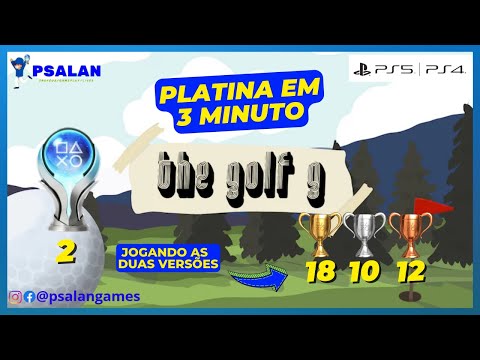 🕹️The Golf G 🏆 Easy Platinum in 3 Minutes 100% Walkthrough (PS4/PS5)