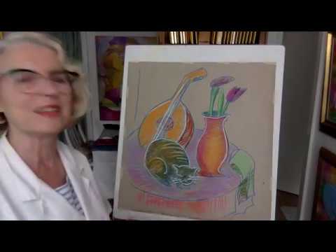 [Alina Witwitzka] Alina Witwitzka Sucha Pastela. Rysunek. Live na Facebook