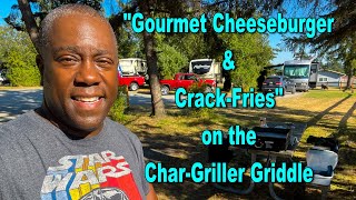 Gourmet Cheeseburger on the Char-Griller Griddle
