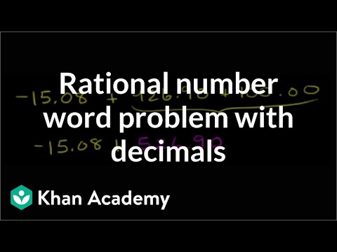 DEPRECATED Rational number word problems