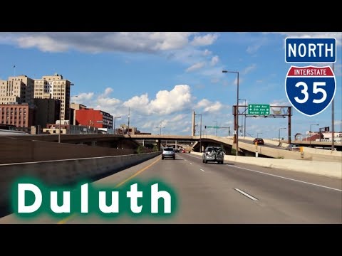 I-35 North into Duluth