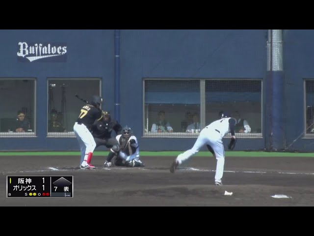 【ファーム】バファローズ・アルバース テンポの良い投球で7回1失点の好投!! 2019/3/26 B-T(ファーム)