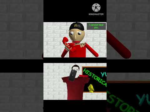 Baldi work at McDonald's with extra scene #baldisbasics #baldi #null #funny #memes #meme #baldibasic