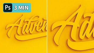 #16.초보자도 쉽게 3D텍스트 로고 하는 방법[포토샵]