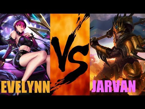 Winning Against Ezreal And Fiora! Leading By Example! Season 9 Master Evelynn VS Jarvan Jungle