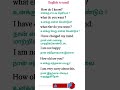 Daily Used English Sentences In Tamil Spoken English Through Tamil