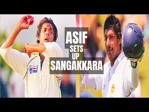 Muhammad Asif Sets Up Kumar Sangakkara | Amazing Seam Movement | Best Bowling | Pak vs SL