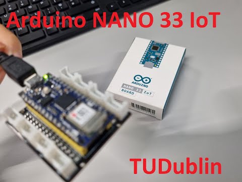 An example of Bluetooth based on Arduino NANO 33 IoT explained by Somayeh at TUDublin