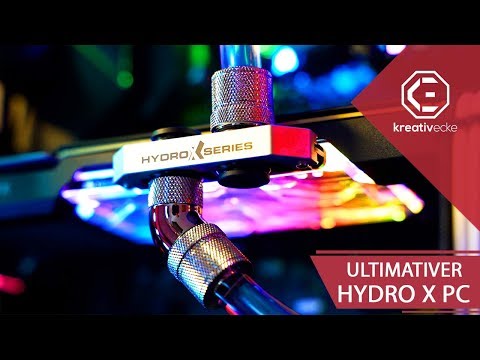Der ULTIMATIVE CORSAIR HYDRO X Gaming PC! Meine ERSTE Custom Wasserkühlung!