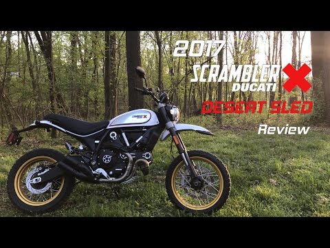 2017 Ducati Scrambler Desert Sled Review