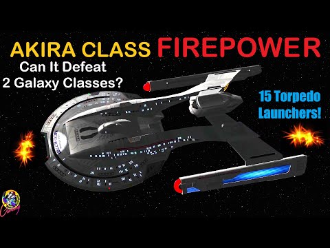 Can an AKIRA DEFEAT 2 Galaxy Classes? - Star Trek Starship Battles