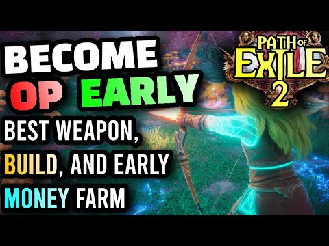 Path of Exile 2 -The BEST POSSIBLE START For New Players, Best Early Build, Weapons, Money Farms