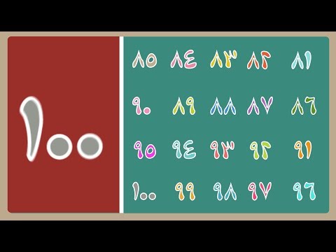 Arabic-indian number song (0-100)  - أنشودة الأرقام   العربية الهندية والأعداد من 0 - 100