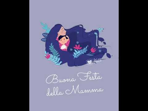 Buona festa della Mamma. Video e GIF animata